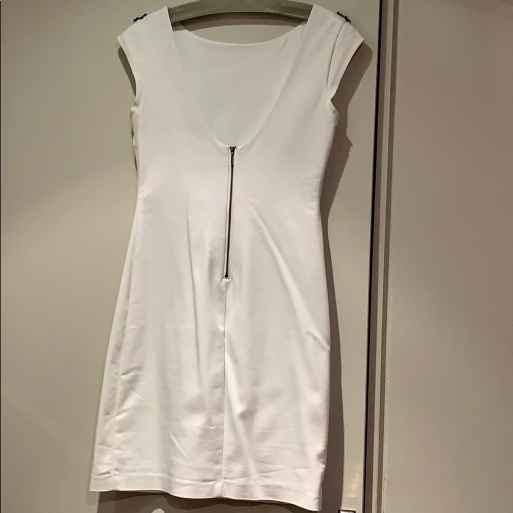 Zara white dress with black rhodium accents - Picture 3 of 4